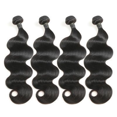 Groviglio naturale dei capelli di Wave del corpo di Remy del brasiliano vergine autentico - trama pulita libera fornitore
